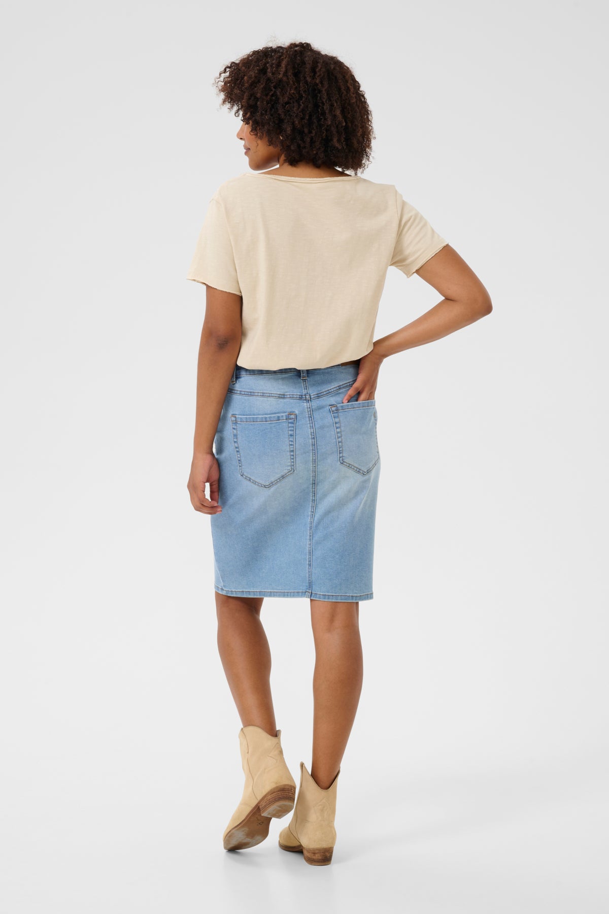 Denim miniskjørt fra Cream – Juliette