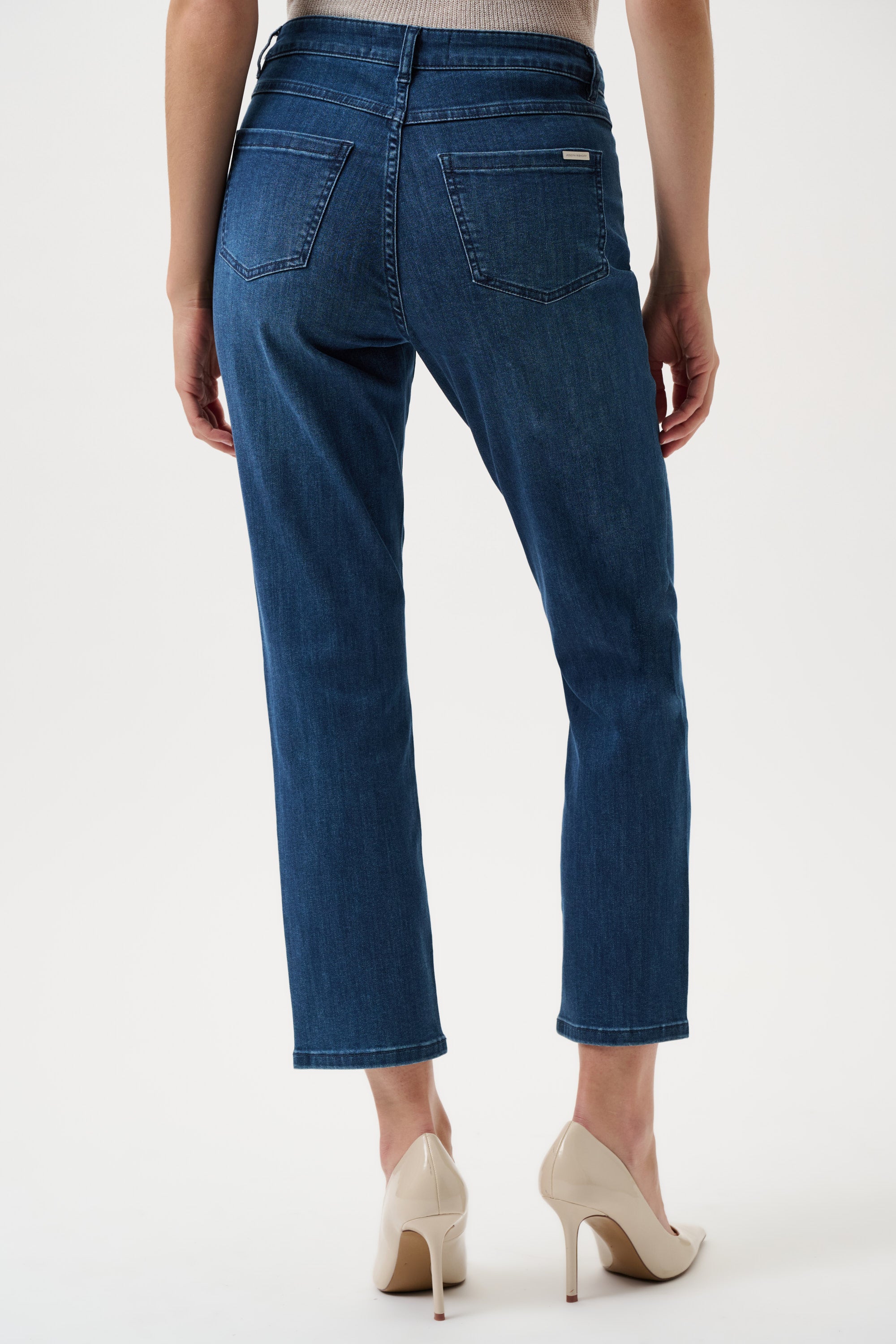 Gia- smale jeans - mellomblå