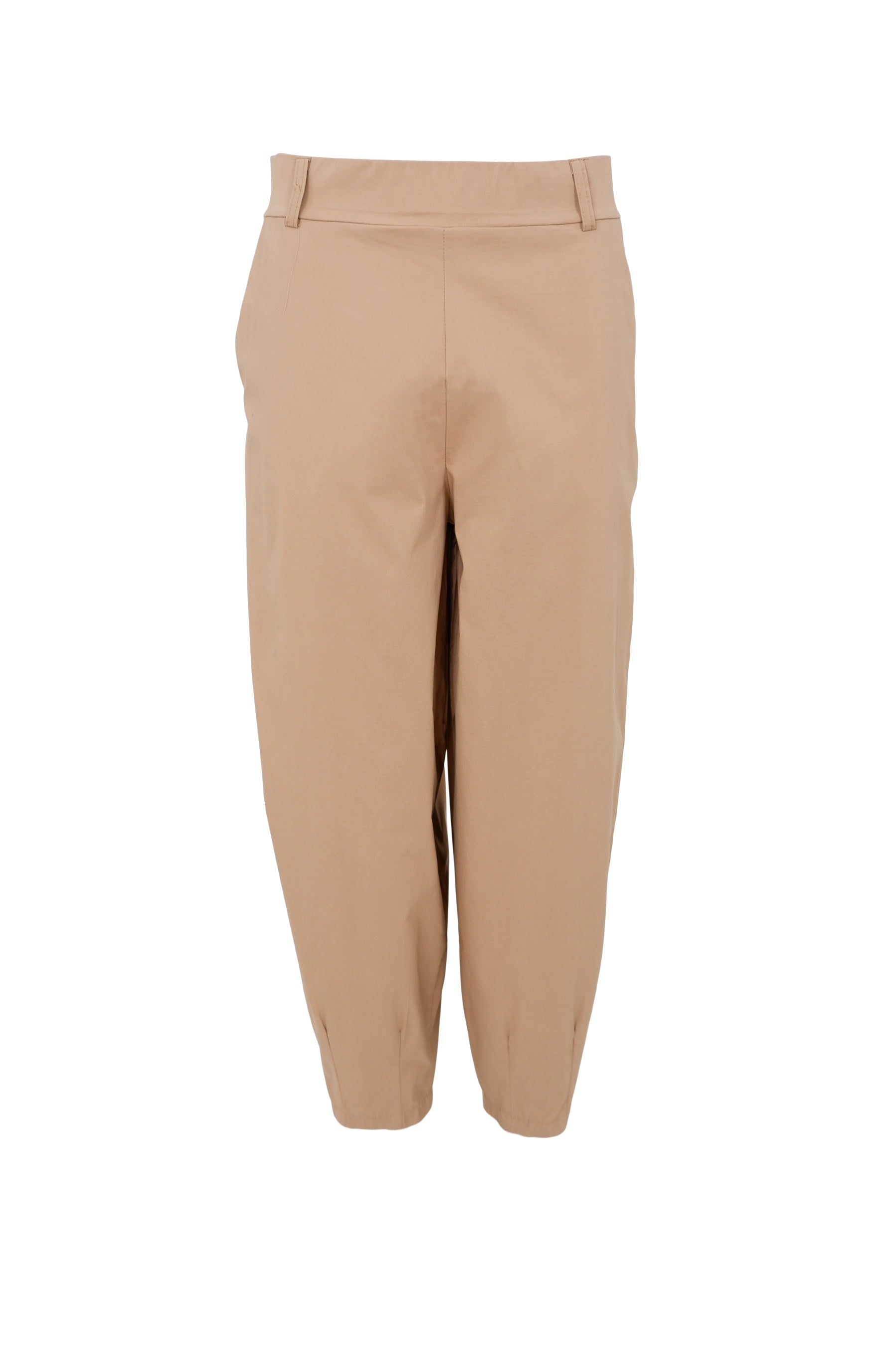 Barrel bukse i latte fra Black Colour – Beate