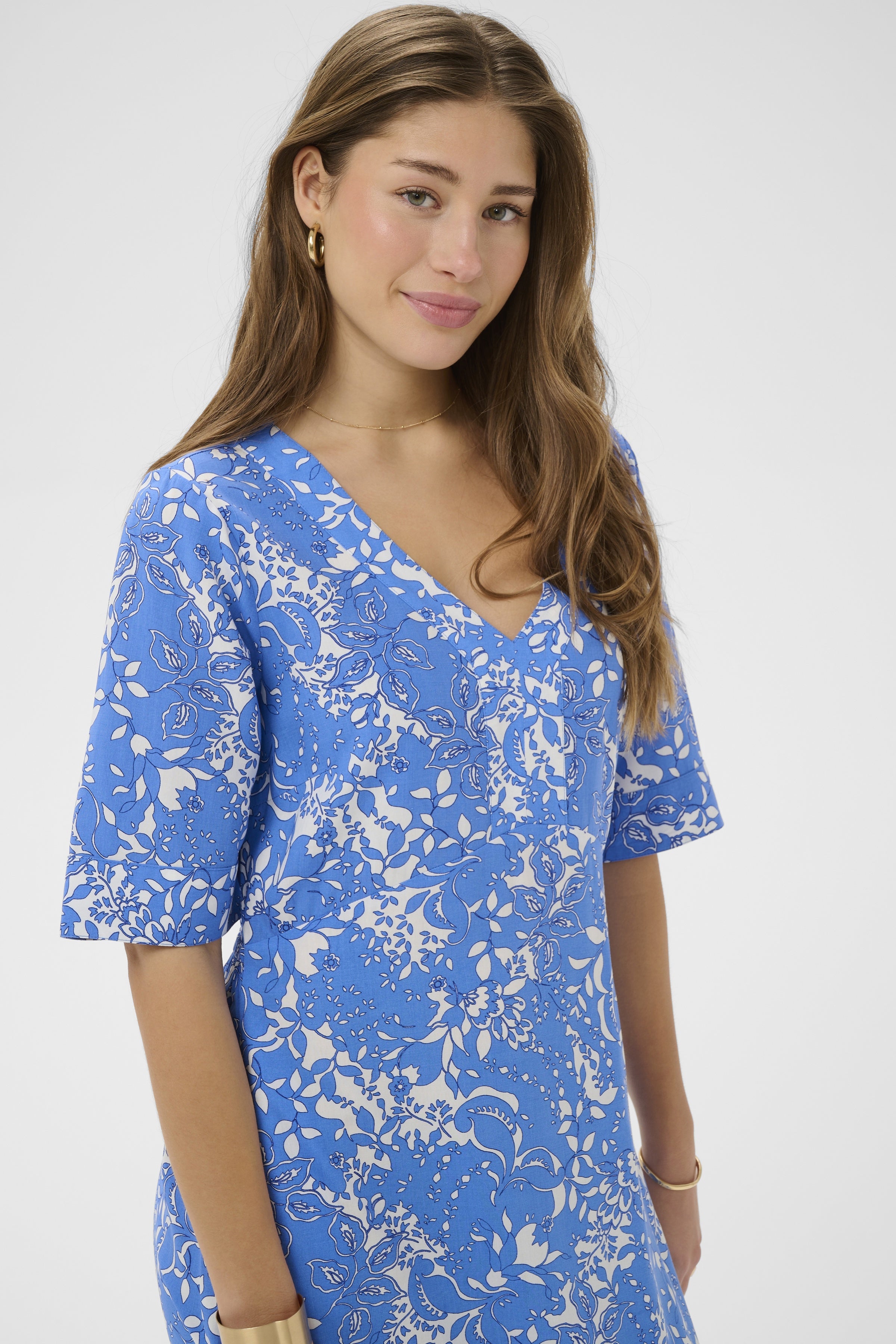 CRTiah Smock Dress