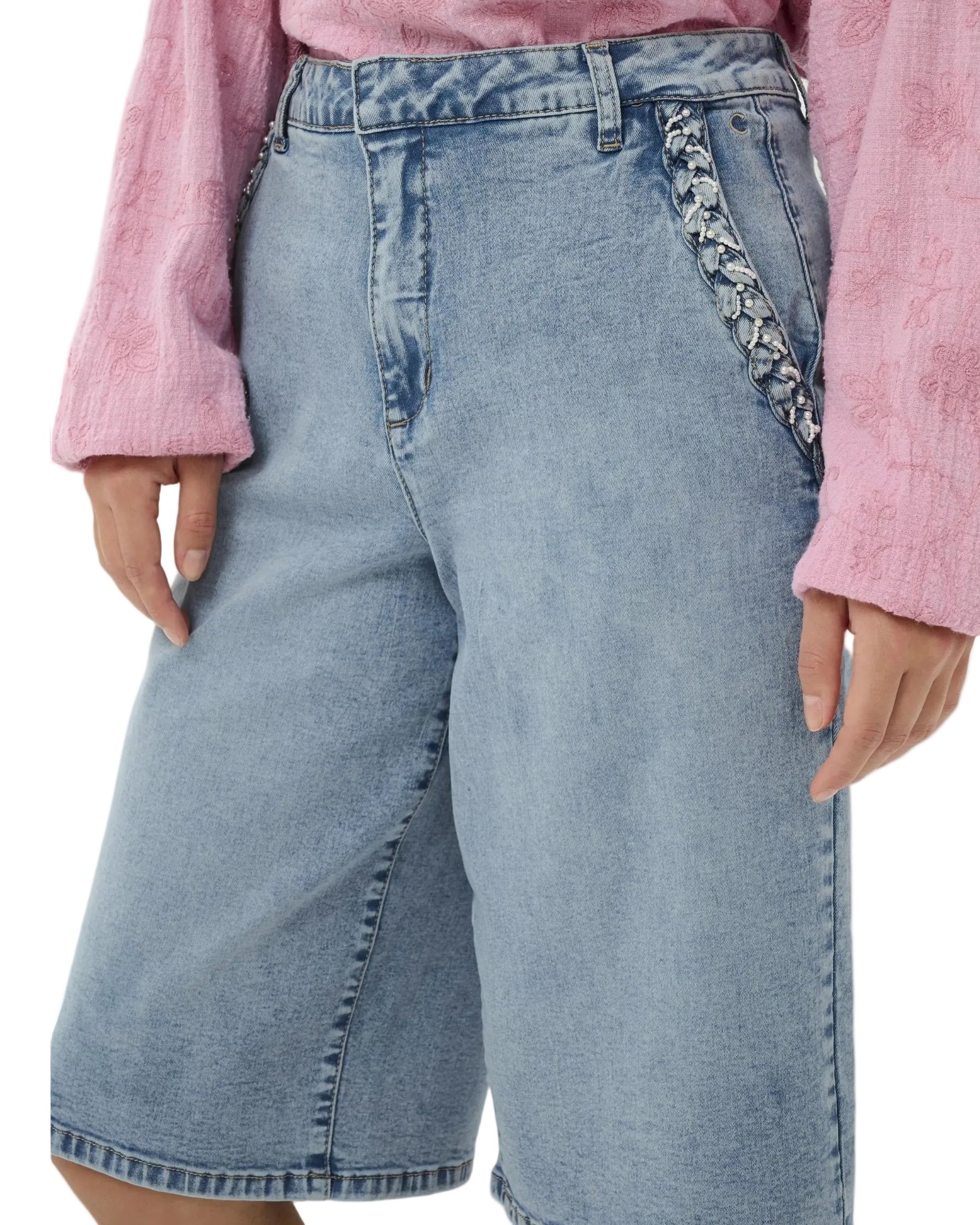 Cream CRVisti Bermuda Shorts - Denimshorts