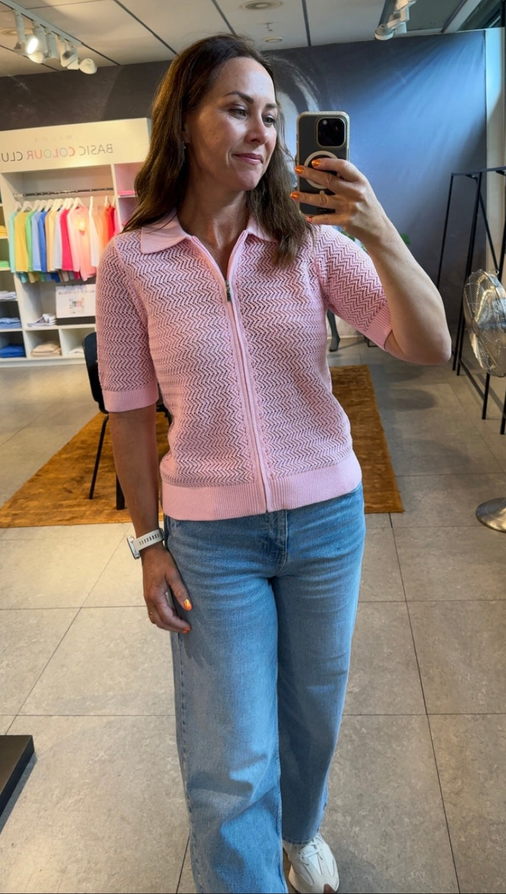 Jakke i 100% bomull - Pearl Rose – Micha Gensere dame | Kleslykke Oslo Nordstrand