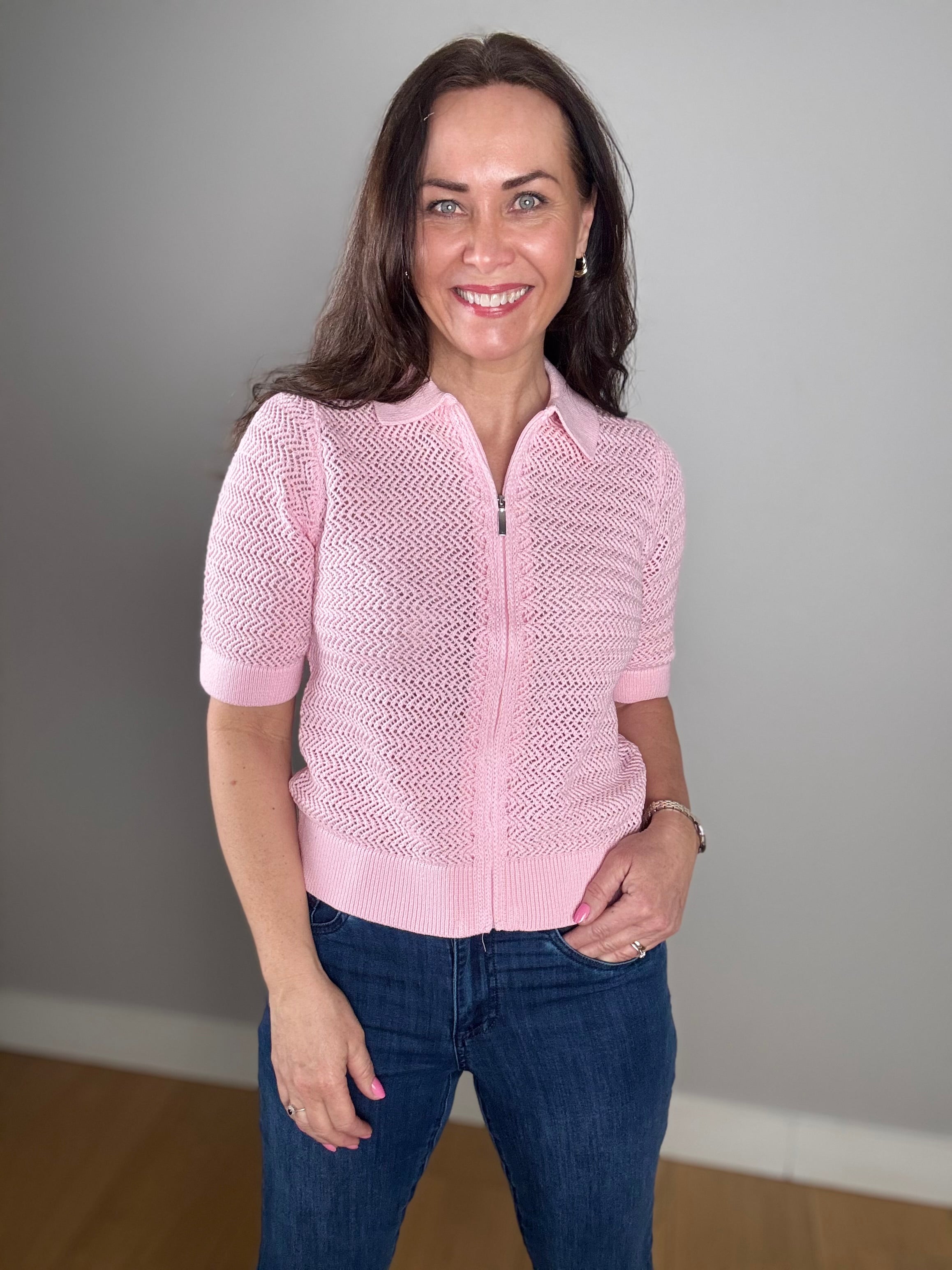 Jakke i 100% bomull - Pearl Rose – Micha Gensere dame | Kleslykke Oslo Nordstrand