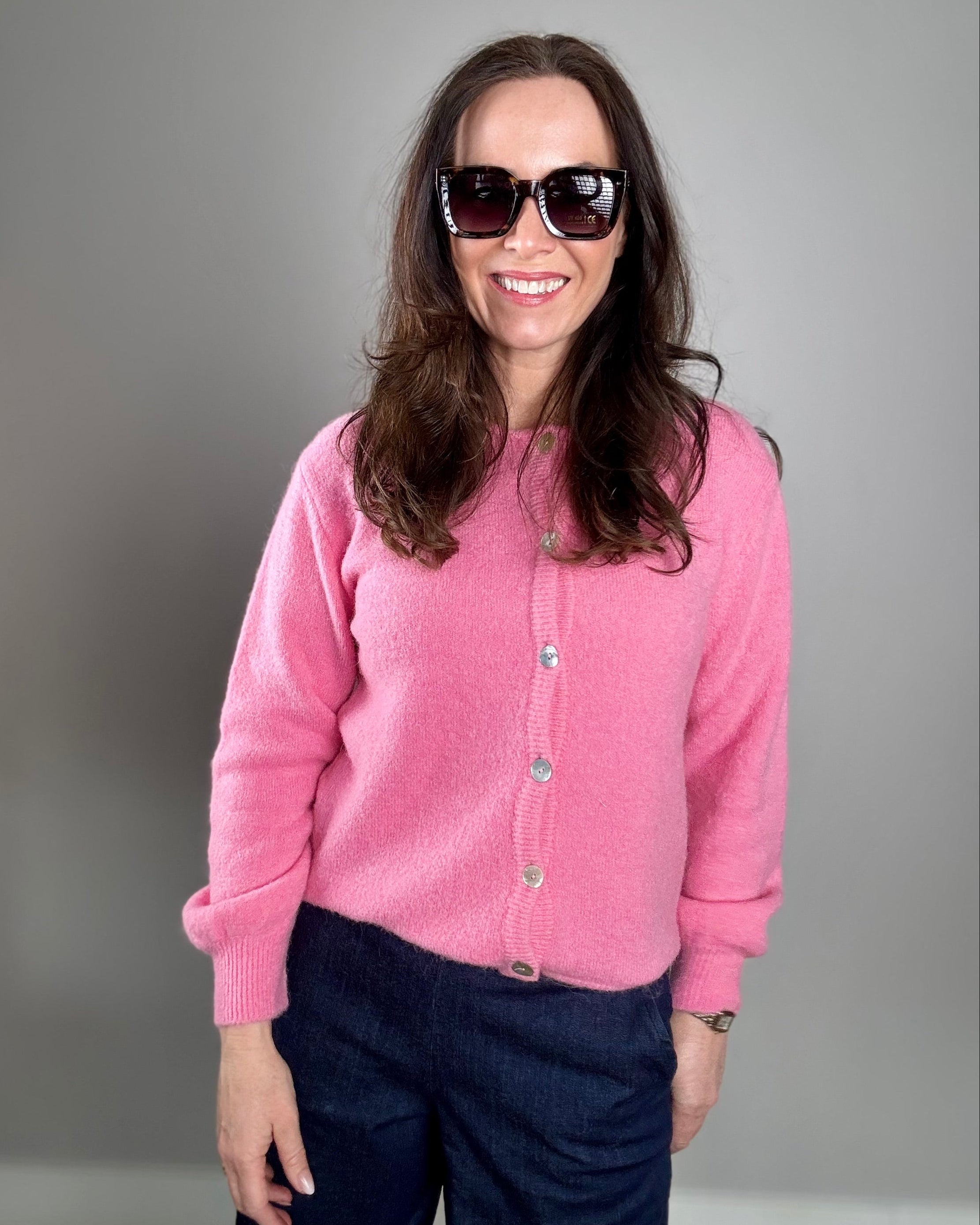 BCBella Knit Cardigan - Rosa