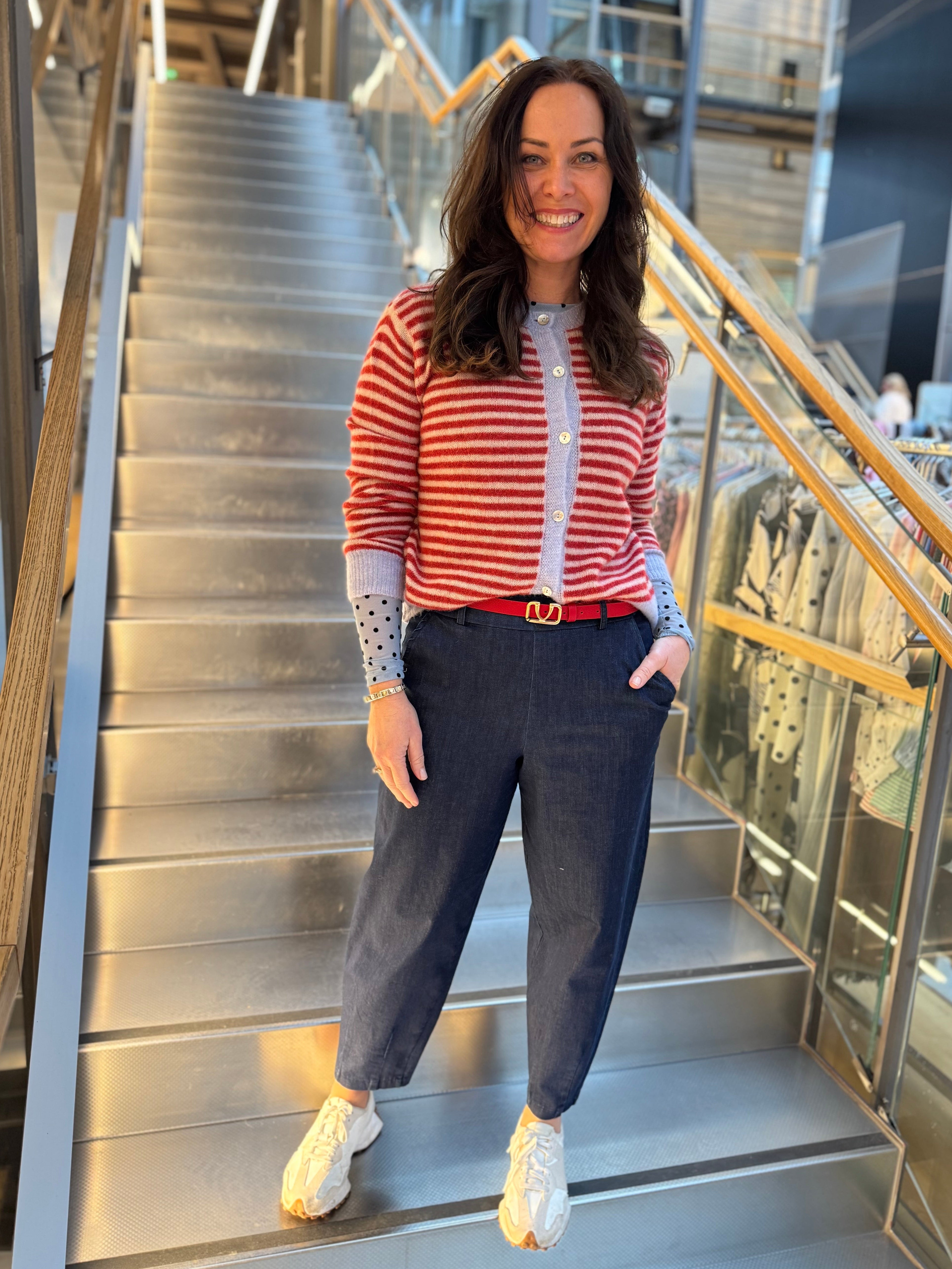 BCDenice Denim Barrel Pant