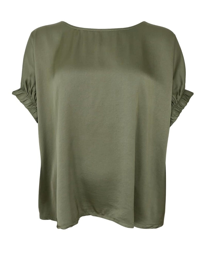 One Size Bluse Dame — Black Colour BCMabel