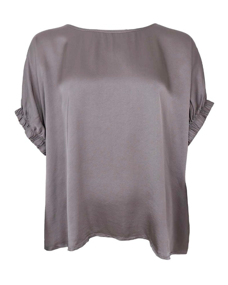 One Size Bluse Dame — Black Colour BCMabel
