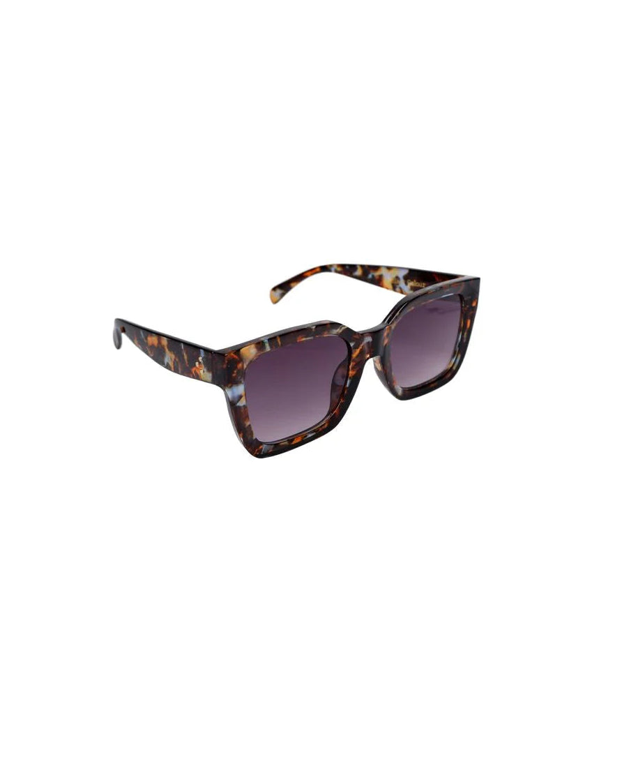 Brune solbriller fra Black Colour – aviatorstil multi