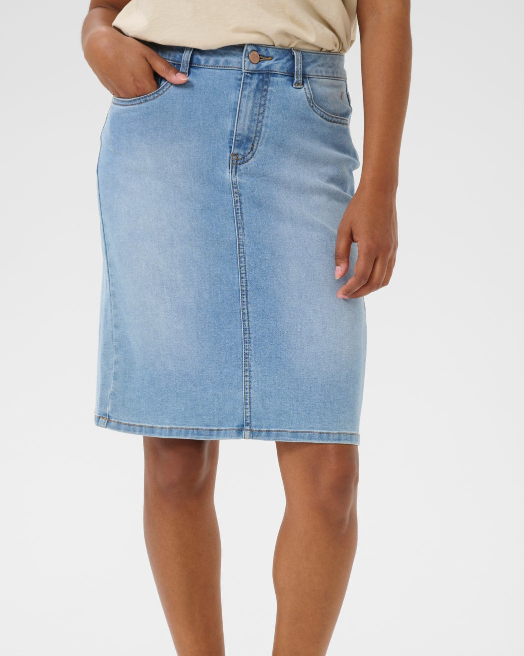 Denim miniskjørt fra Cream – Juliette