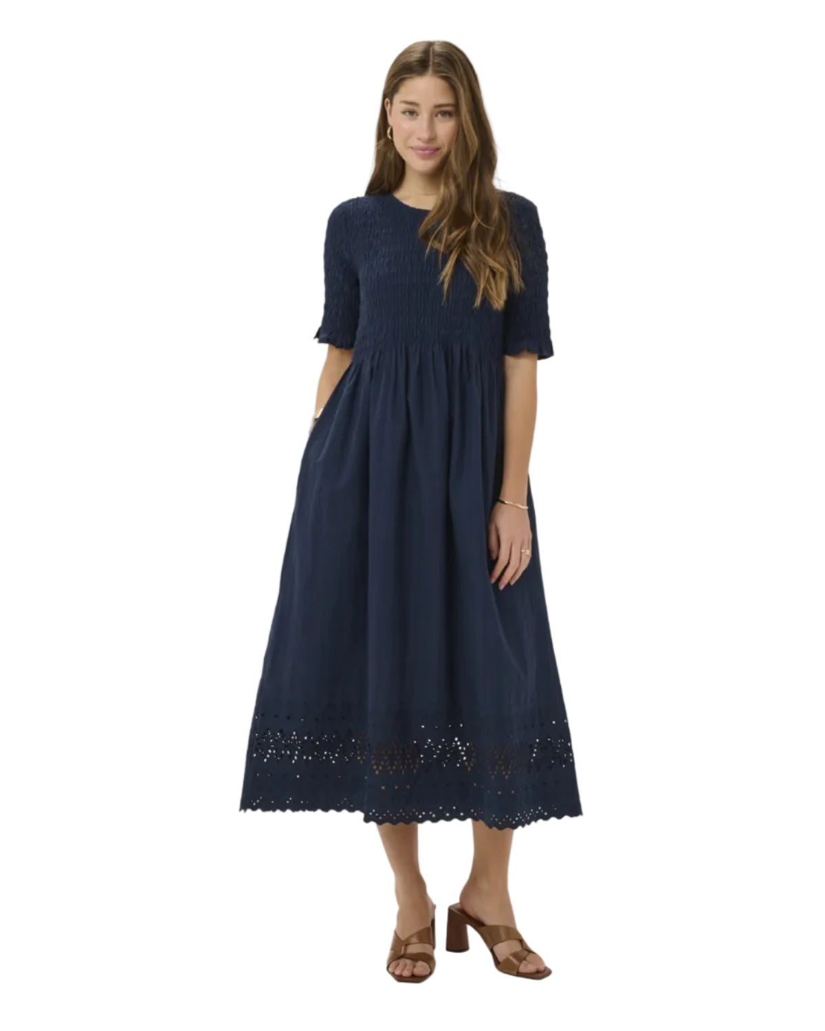 Navy kjole fra Cream – Jana