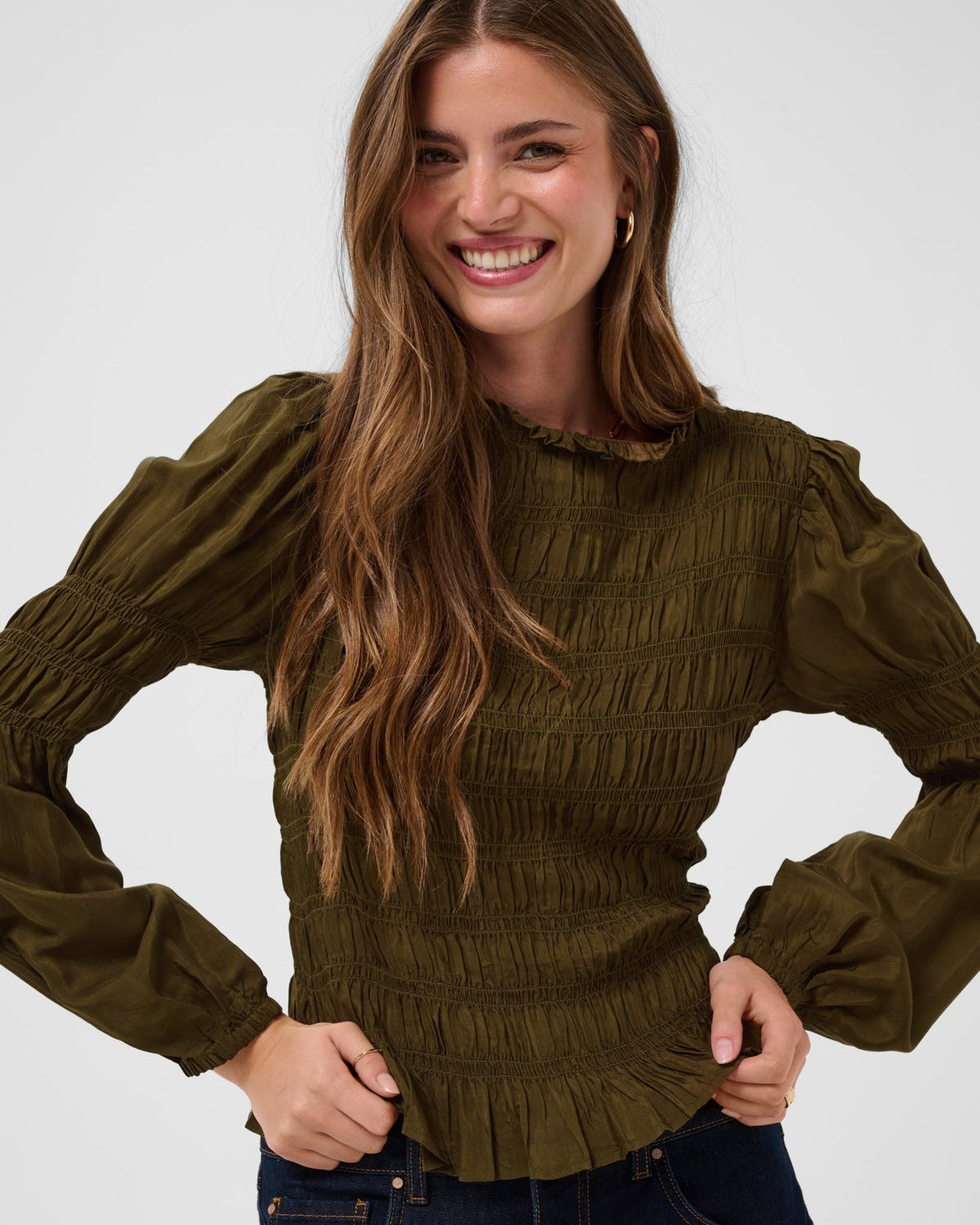 Cream CRHenva Bluse — Viskosebluse Dame