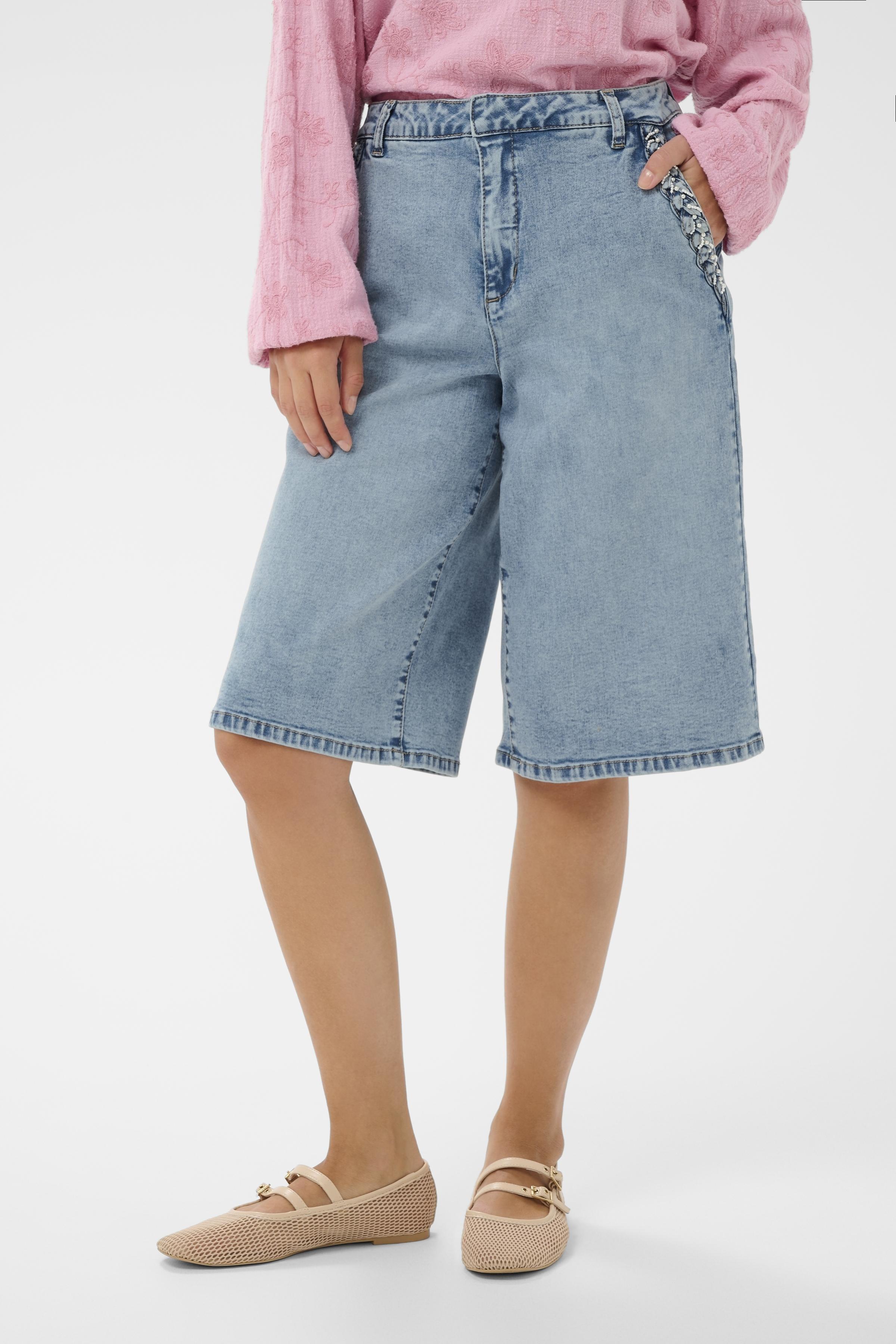 Cream CRVisti Bermuda Shorts - Denimshorts