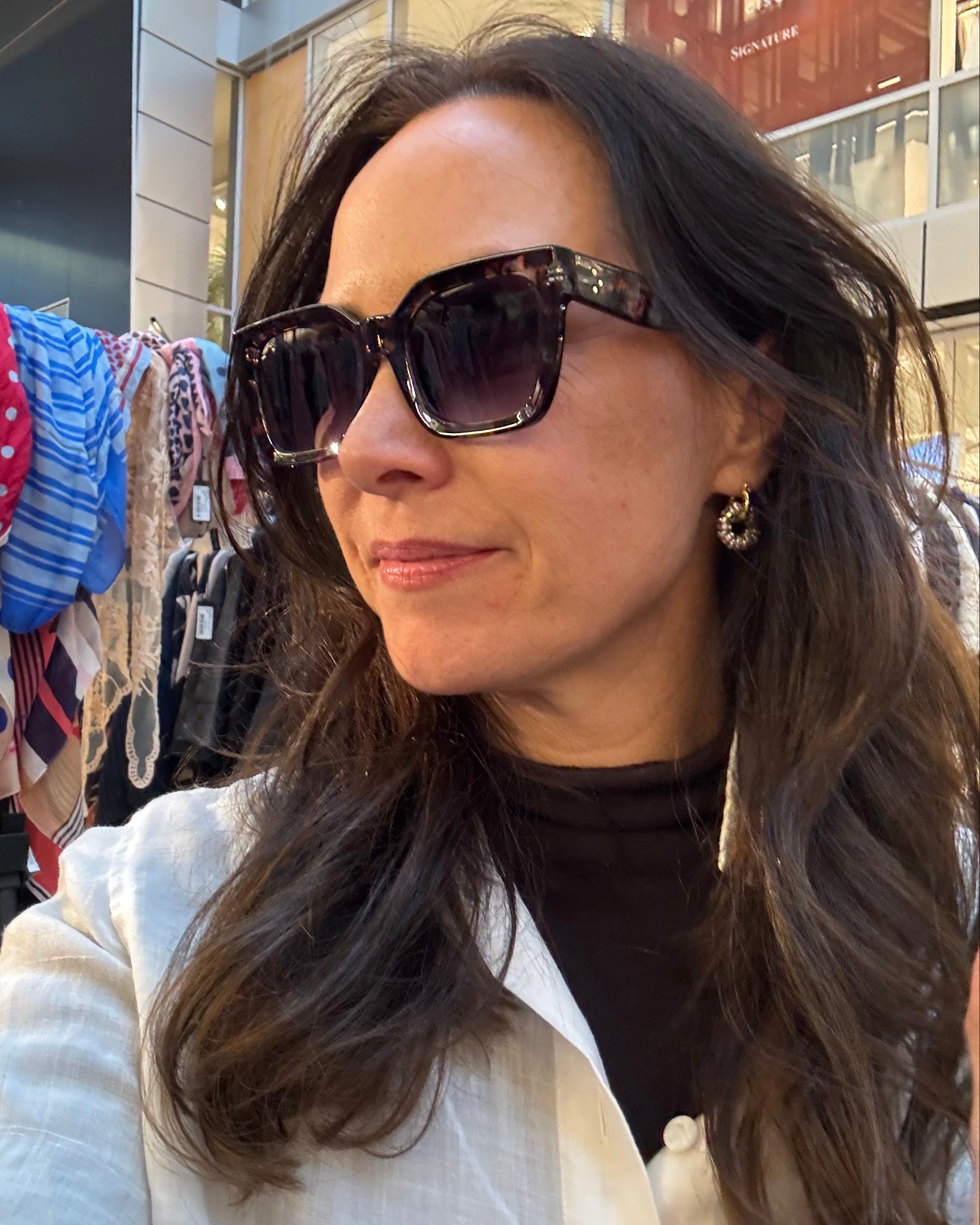Brune solbriller fra Black Colour – aviatorstil multi