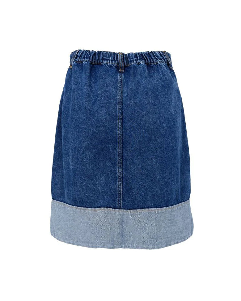 Denim skjørt – Izzy | Black Colour